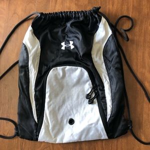 Under Armour Backpack Black and White.